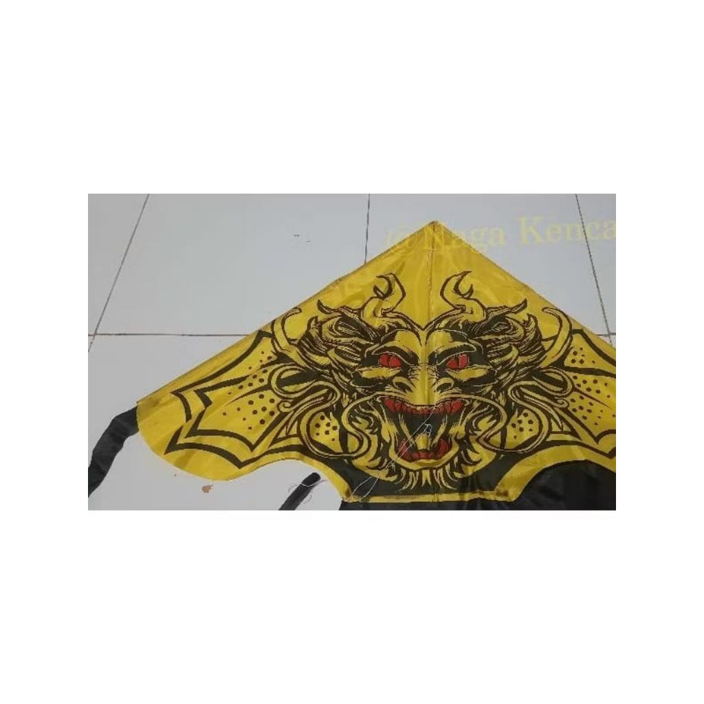 layangan kain parasut motif naga harga grosir