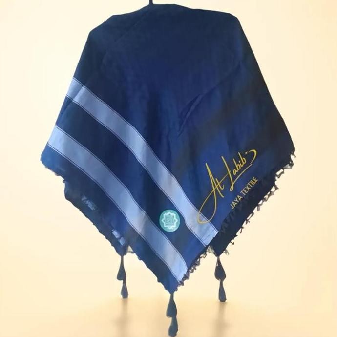 Erdafa Sorban Kuncir Motif Jagung Pria Dewasa Souvenir Haji Setrip Biru Selendang Aksesoris Syal sor