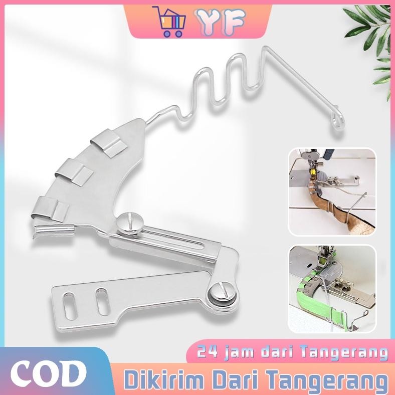 4in1 Sepatu Pasang Bisban 25mm Stainless Corong Tali Mesin Jahit Sepatu Mesin Jahit