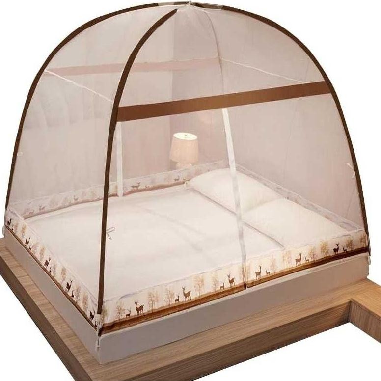 Jaring Anti Nyamuk Kelambu Tempat Tidur Mosquito Net 120x200cm - A76 Dekorasi Ruang Tamu, Kamar Tidu