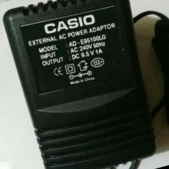 New  Charger Adaptor Casio Seri LK 280 LK 125 CTK 3000 CTK 2200 Keyboard