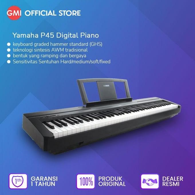 New  Yamaha P45 Digital Piano