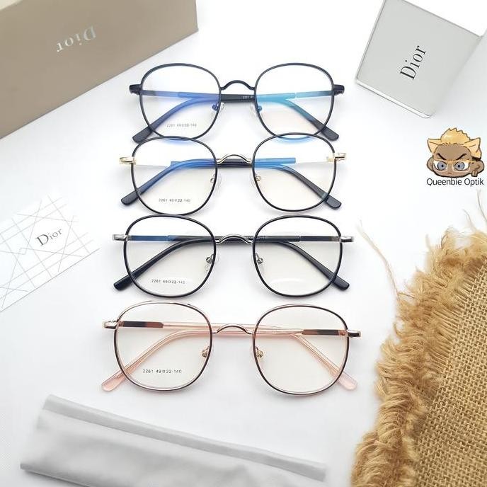 Kacamata bulat pria/wanita korea bluecromic,photocromic GM01 2261