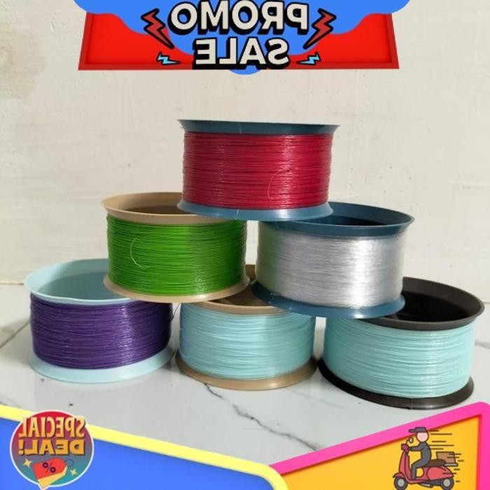 

TERBAIK New GULUNGAN/KENUR ISI BENANG 0,40 PLASTIK TEBAL ANTI PECAH DAN TAHAN BANTING/BENANG LAYANG-LAYANG
