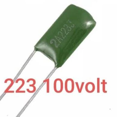 CAPASITOR KAPASITOR 223 100V 100VOLT 22 NANO 100 VOLT
