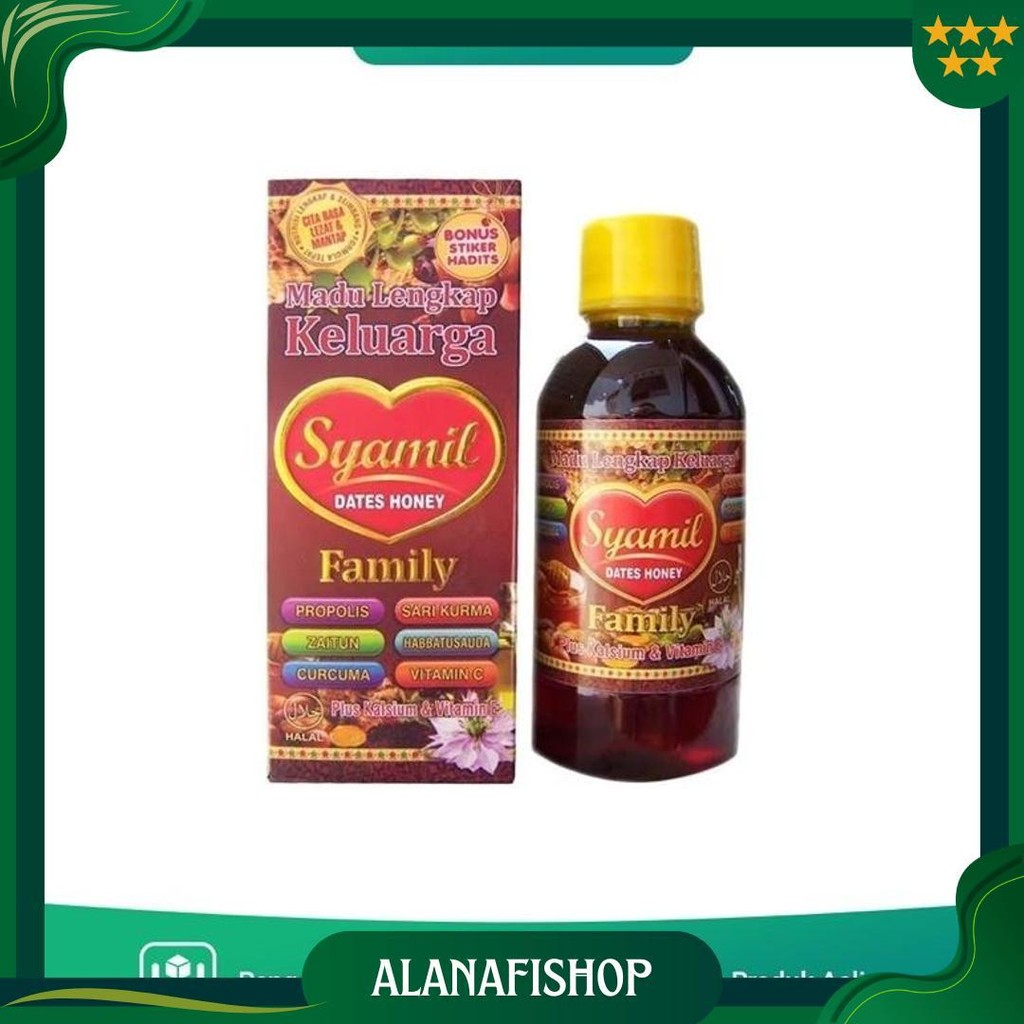 

Madu Syamil Family 200Ml Promo 4.4