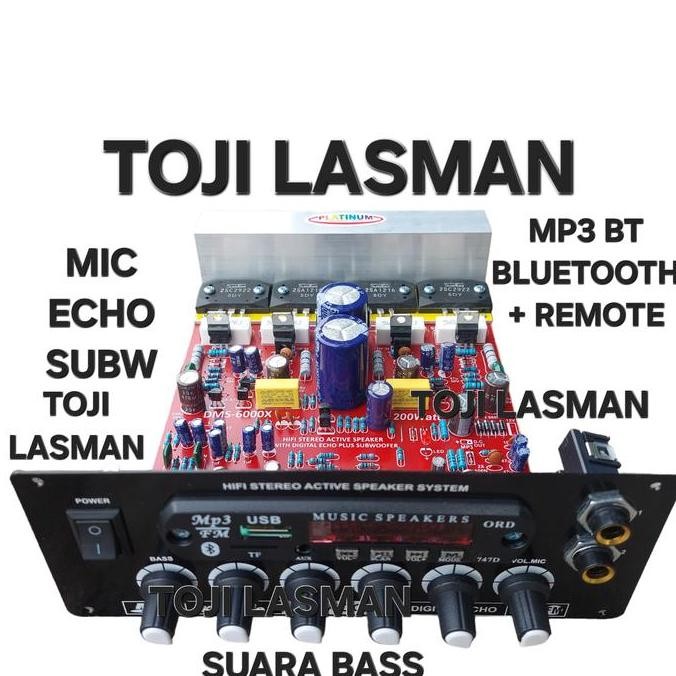 KIT SPEAKER AKTIF DMS 6000 + MP3