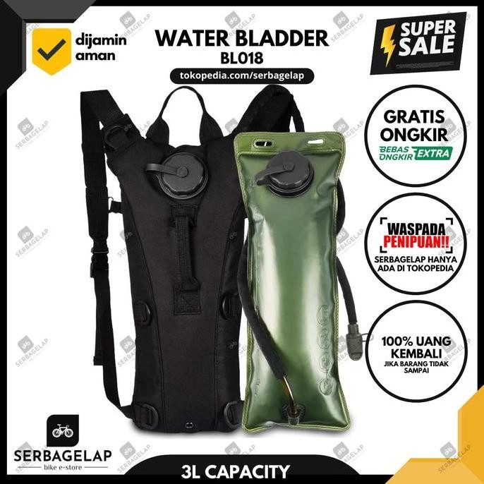 Tas Tempat Kantung Kantong Water Bladder Air Minum 3 Liter Gendong Limited Edition