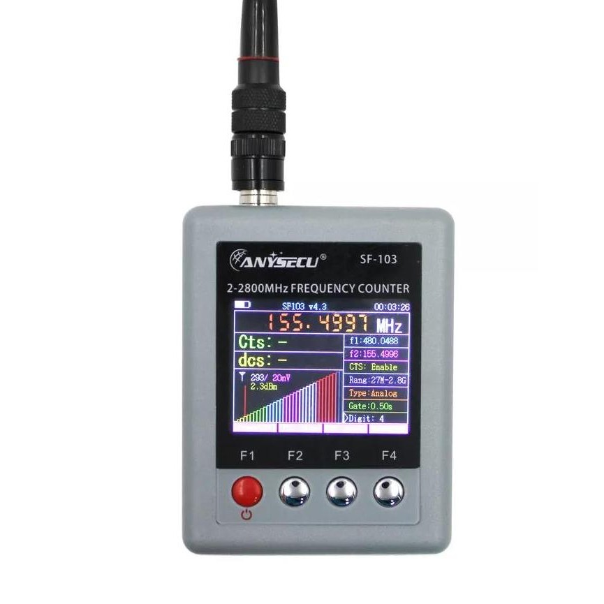 Surecom SF-103 Frequency Counter 2800M Power Meter SWR Frekuensi SF103