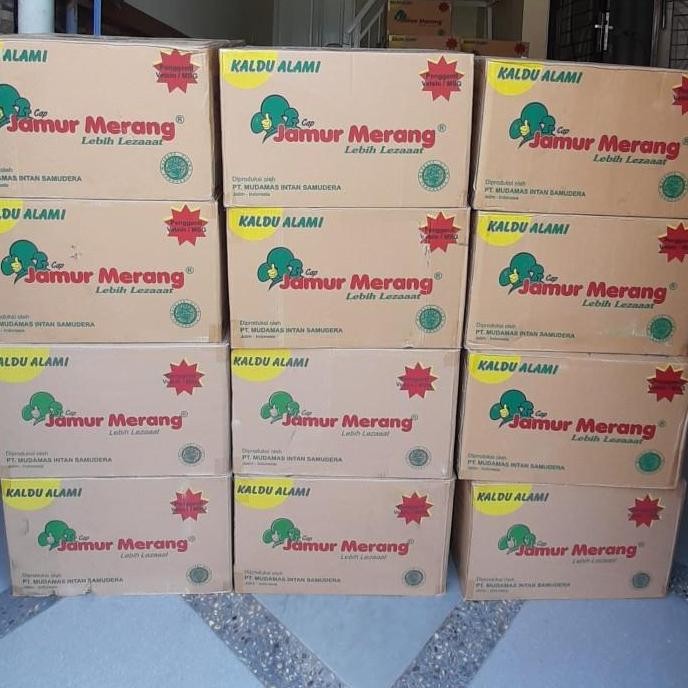 

Kaldu Jamur Merang 1 dus isi 10 pack ada 3 rasa jamur, Ayam dan Sapi