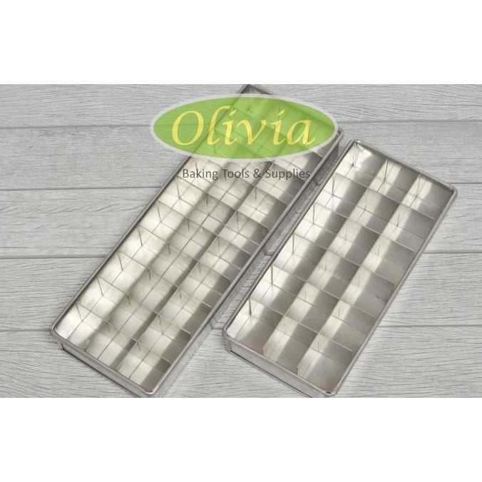 Loyang Brownies Sekat / Cetakan Brownies / Cetakan Kue