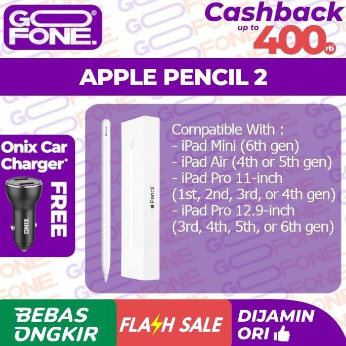 Apple Pencil 2 2nd Generation - Garansi Apple Resmi