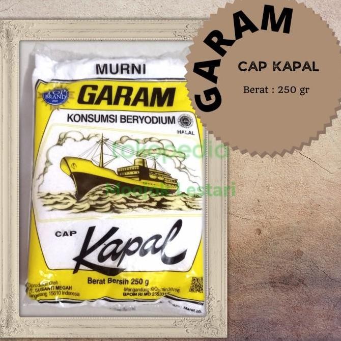 

garam dapur halus cap kapal beryodium original bandung sembako murah