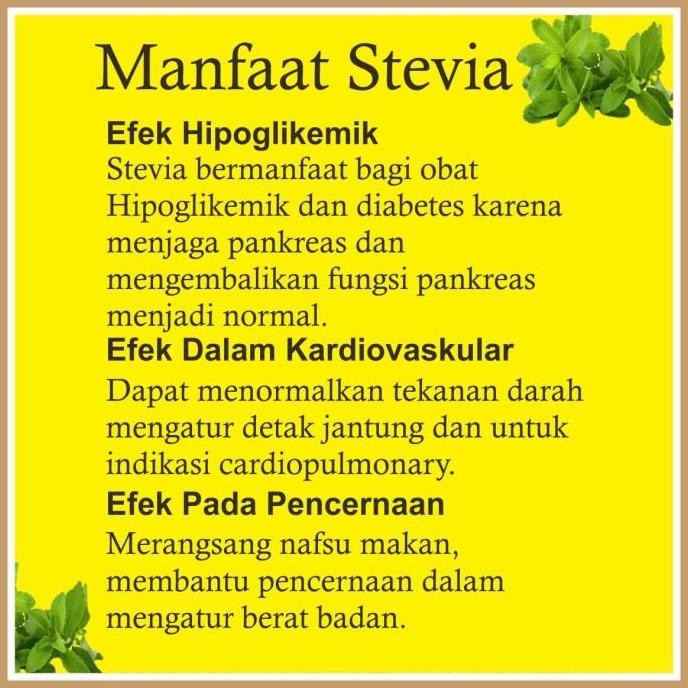 

Gula Stevia pembelian min 10 botol