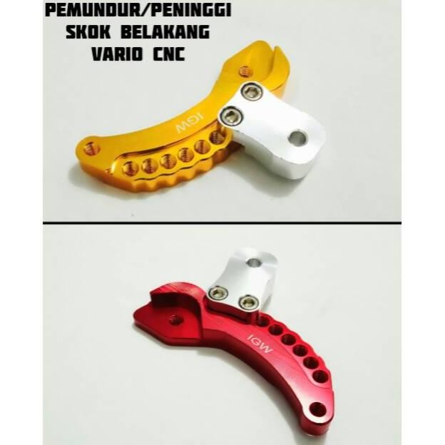Premium Pemundur/Peninggi Skok Belakang Vario Beat Mio Sale
