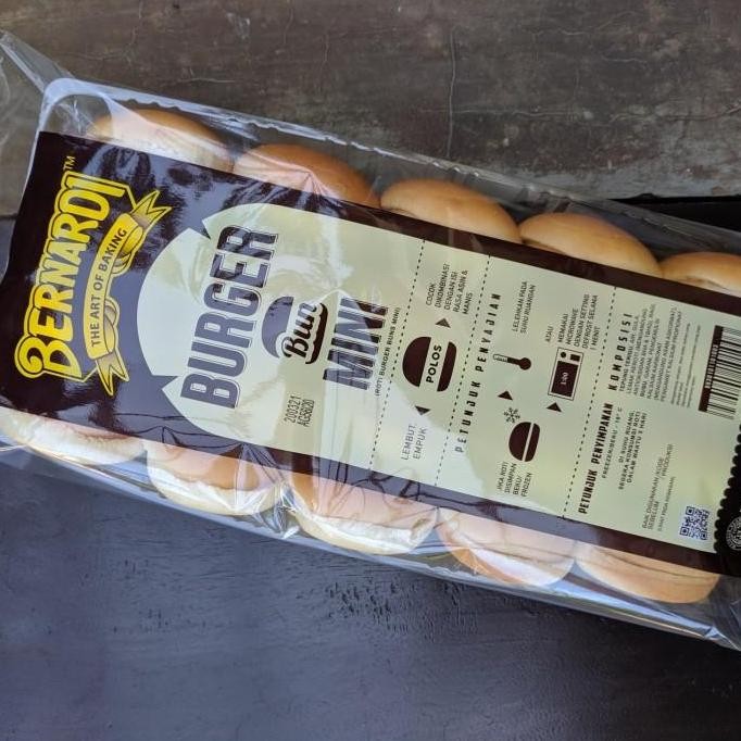 

roti burger mini bernardi 20pcs