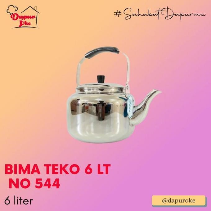 Bima Teko 6 Lt No 544 / Kettle Stainless Steel