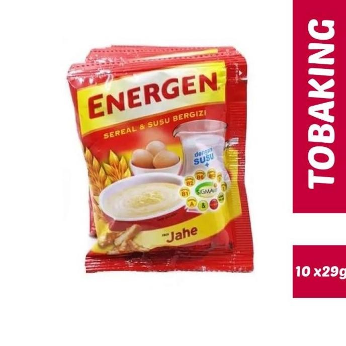 

Energen Jahe renceng sereal 10 x 29 gr