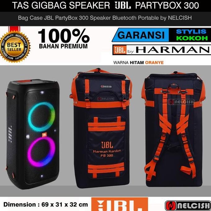 Tas Softcase Gigbag Speaker JBL Partybox 300 Bluetooth Original Bag