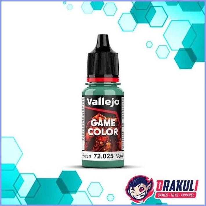 

READY VALLEJO GAME COLOR PAINT - FOUL GREEN 72.025 TERLARIS