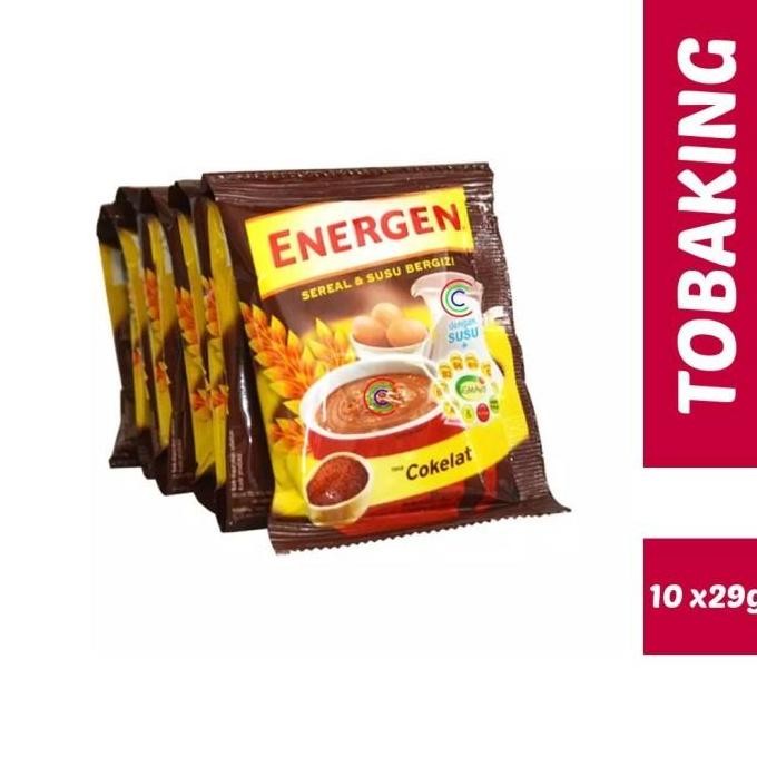 

Energen coklat sereal cokelat renceng 10 x 29 gr