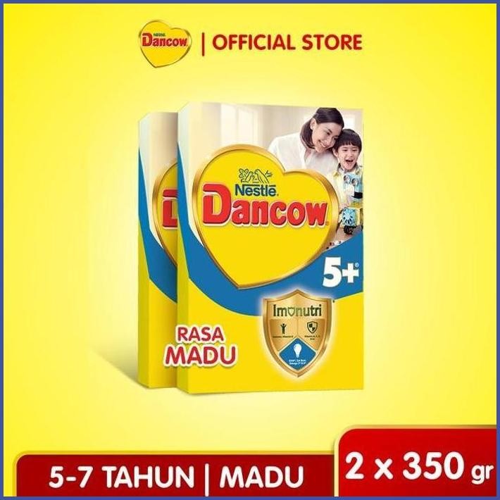 

NEW NESTLE DANCOW 5+ MADU 350G X 2 PCS TERLARIS