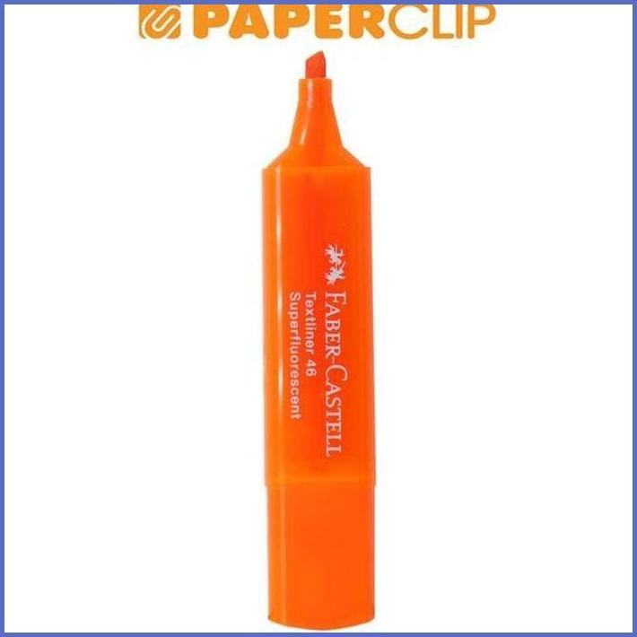 

STOCK NEW TEXLINER / HIGHLIGTER FABER CASTELL 154615 ORANGE TERLARIS