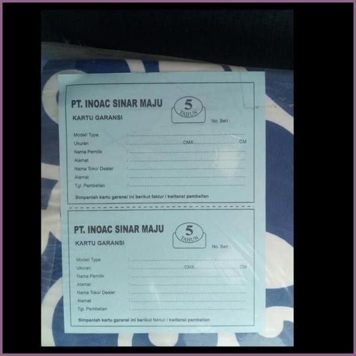 READY KASUR BUSA ORIGINAL INOAC 140 X 200 X 20 CM TERBARU