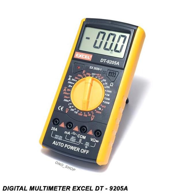 Digital Multimeter Excel DT9205A