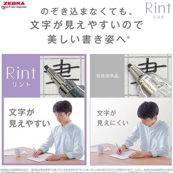 

Zebra Rint Mechanical Pencil with Long Pipe Sleeve 0.3mm 0.5mm Pensil Mekanik MA130 MAS130