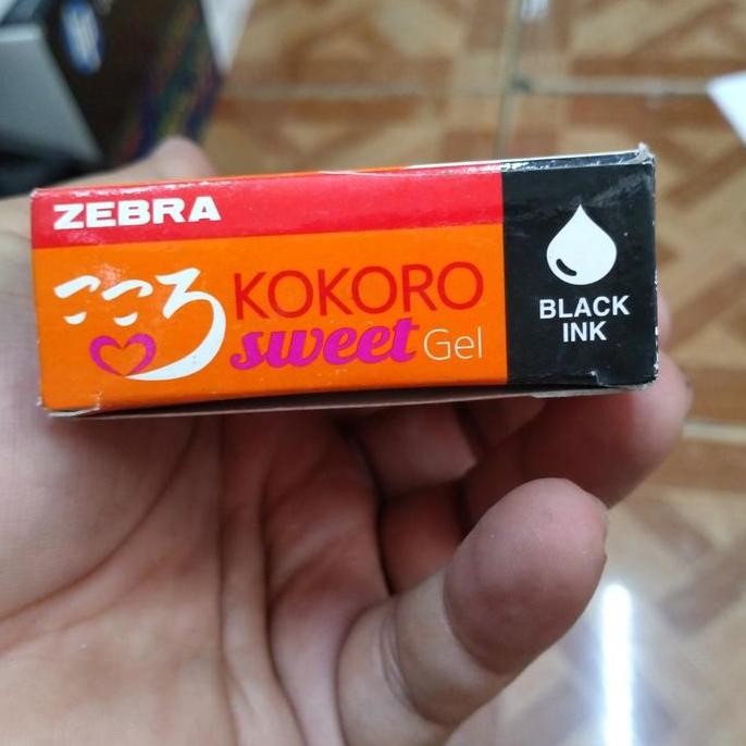 

pulpen zebra kokoro swett gel o,5 fine