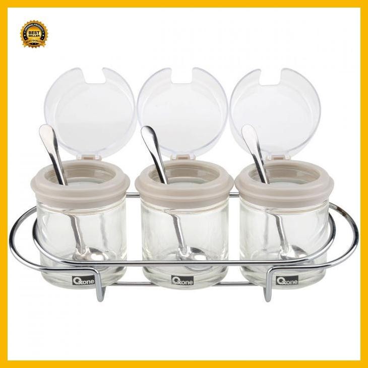 

(Termurah) Tempat Bumbu / Selai Oxone 3Pcs Ox-325 Bestseller