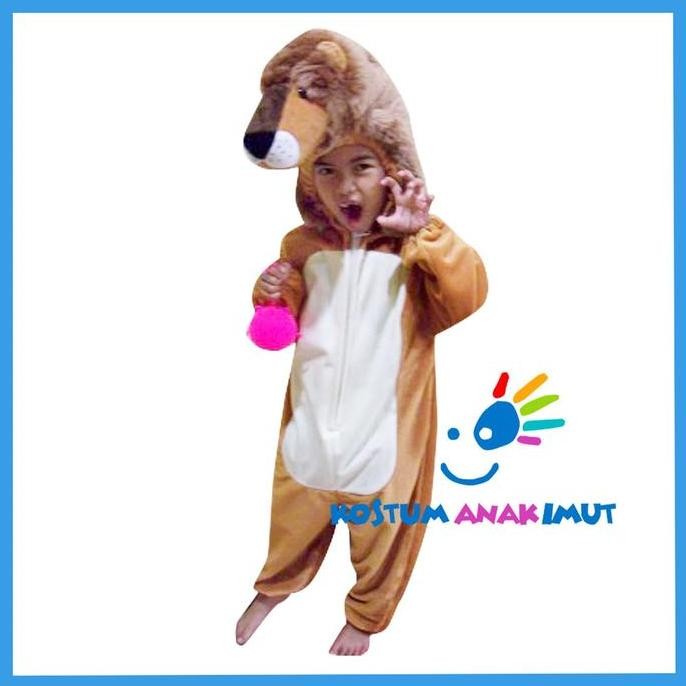 Kostum Singa -Baju Kostum Binatang Singa-Kostum Binatang Singa