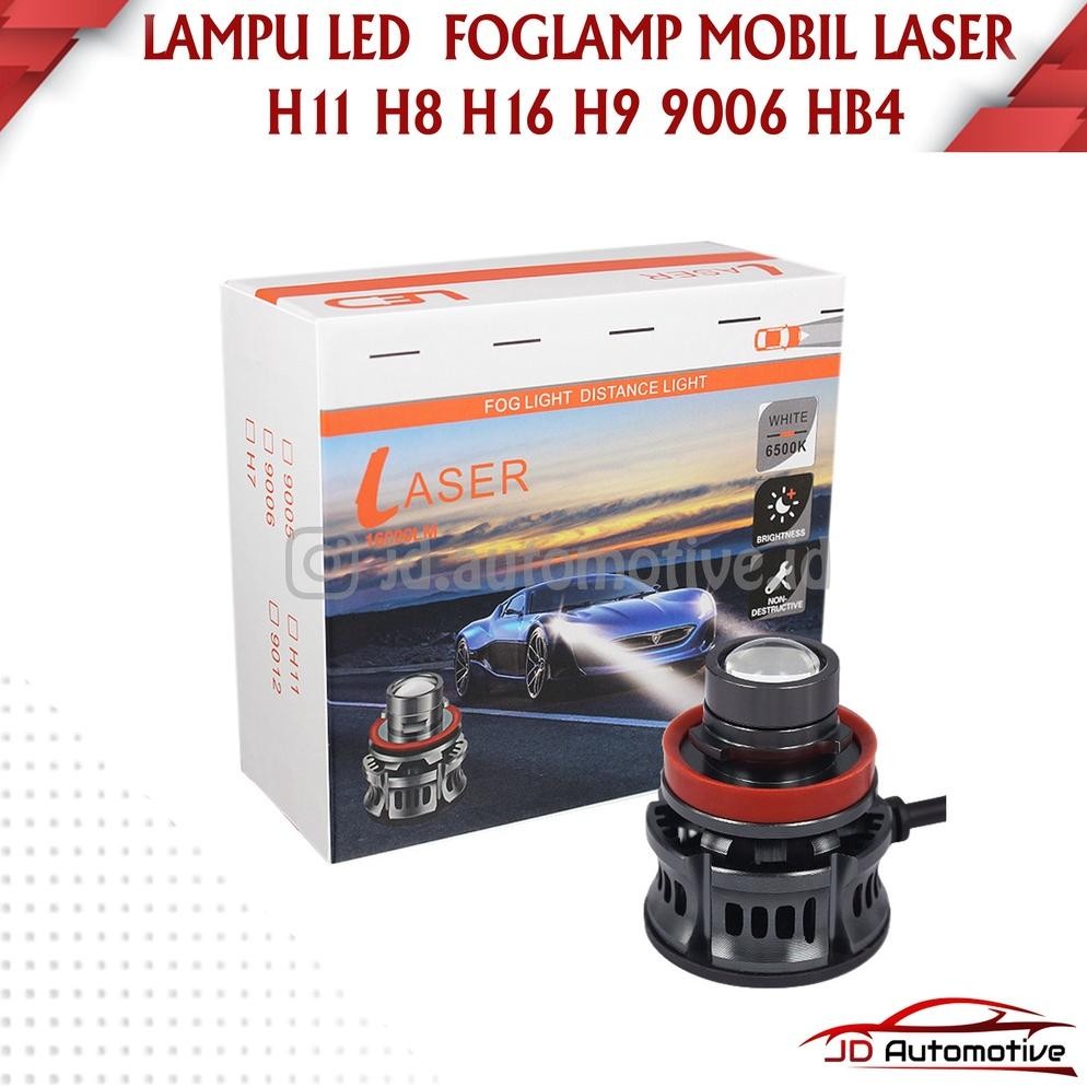 Lampu Led Laser Foglamp Mobil H11 H8 H16 H9 9006 Hb4