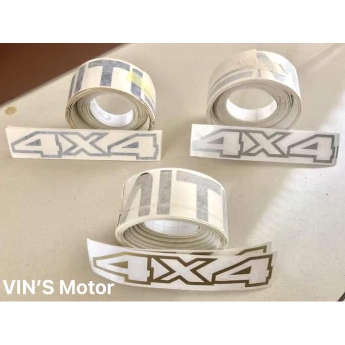 TERMURAH - Sticker List Body Cherokee XJ Limited