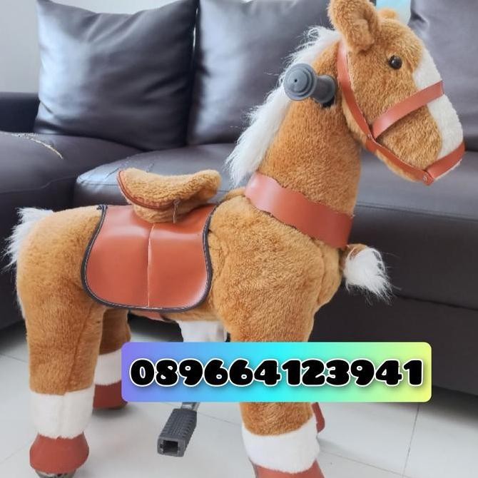 kuda genjot gowes mainan kuda kudaan anak balita