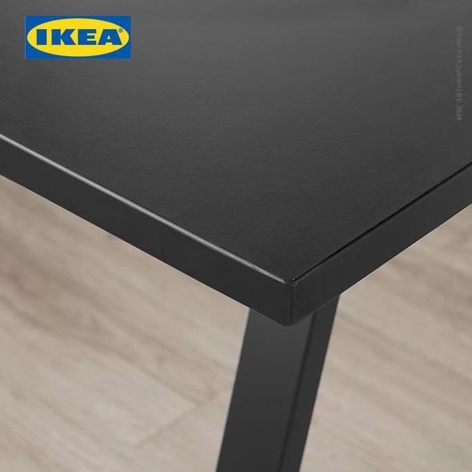 IKEA UTESPELARE Meja Gaming / Kerja Minimalis Hitam 160x80 cm
