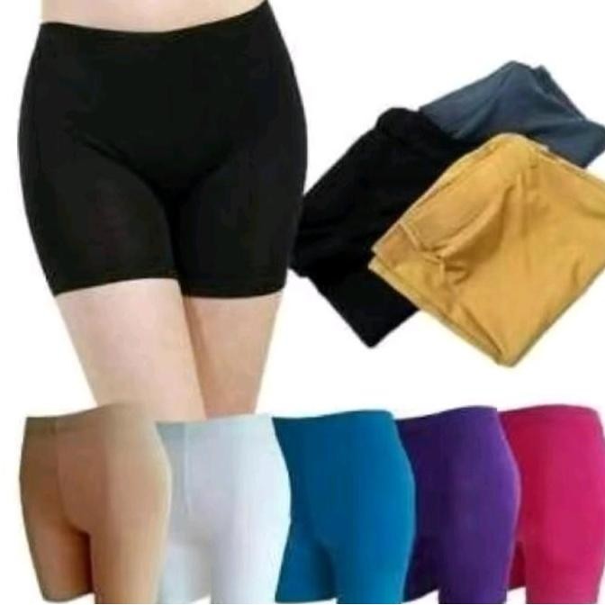 Db36>> Short Hotpants Spandek - Celan Short Pendek Mini Pop Pants Polos - Short Standar Jumbo Dan Su