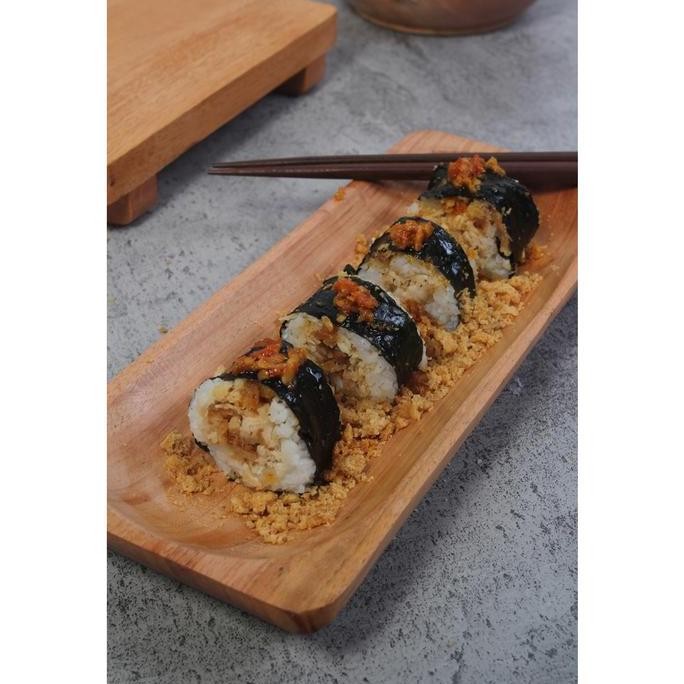 Piring Sushi Kayu / Piring Kayu Persegi Panjang / Sushi Plate