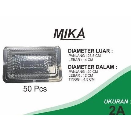 Mika Kue 2A - Mika Box 2A - ISI 50 PCS