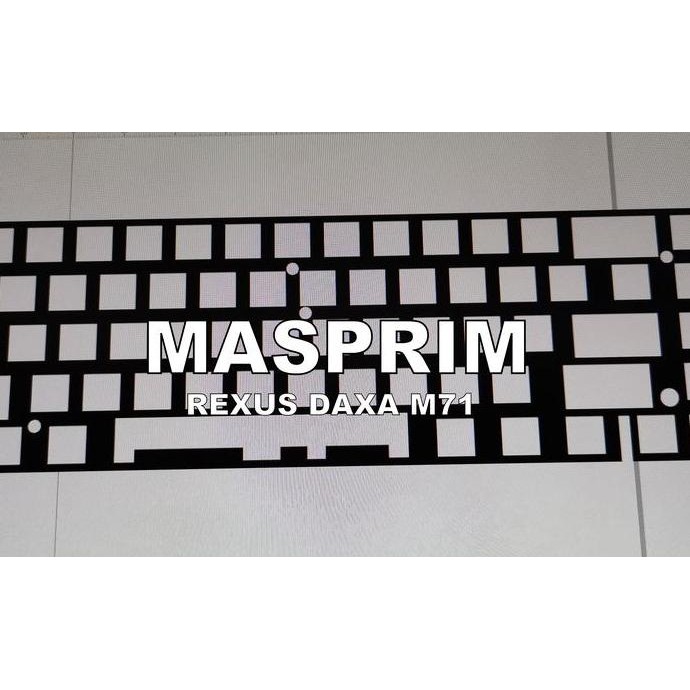 EVA FOAM PLATE Rexus Daxa M71 | FOAM KEYBOARD