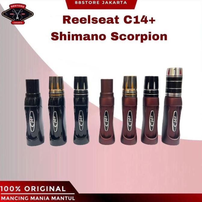 88storejakarta Liebe Reelseat joran CI4/C14+ size 16 custom shimano scorpion