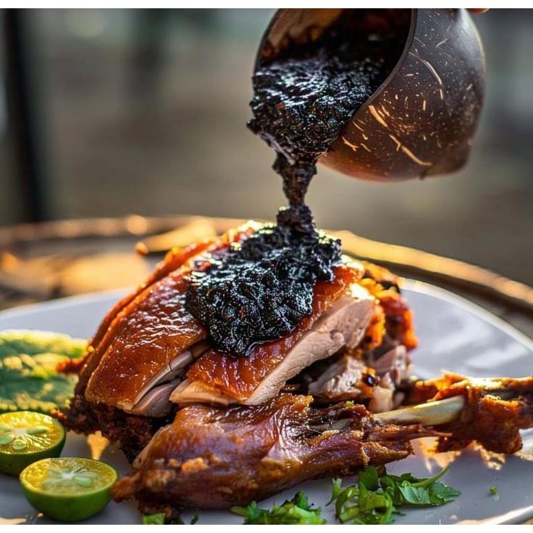 

TERMURAH Bebek Bebe Ungkep 1 Ekor + Sambal Hitam Madura + Sambal Cabe Merah Praktis Tinggal Goreng atau Bakar ala Kaleyo Siap kirim