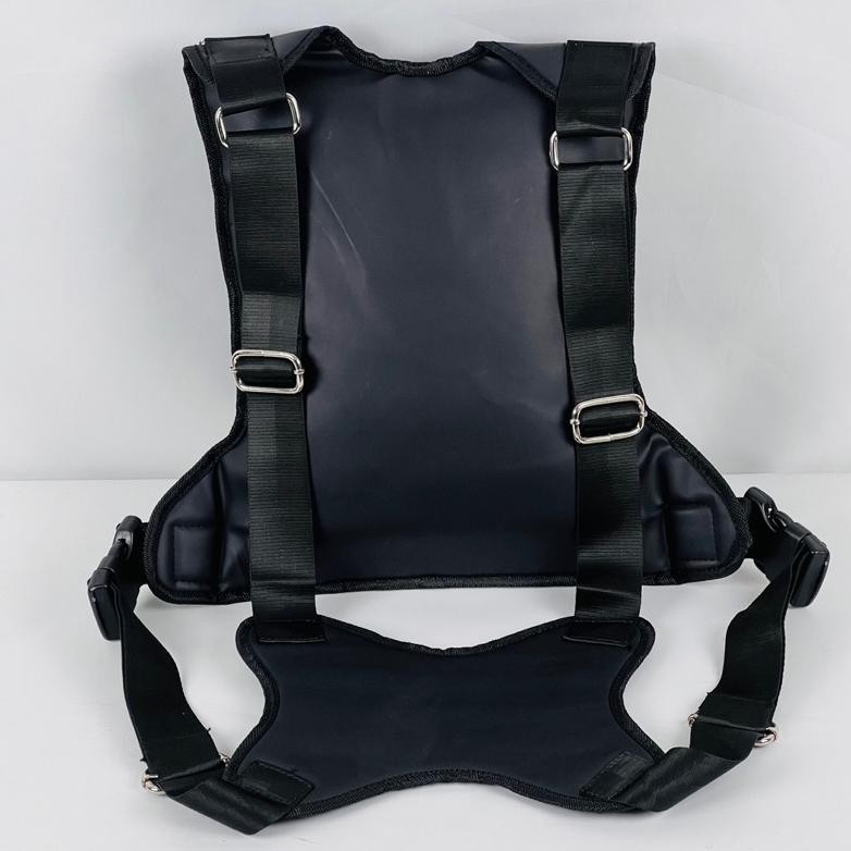 [Kecil Tas Pria Simpel Tas Dada Tactical Ring Bag Outdoor Rompi Tas Selempang Dada Anti Air Polo Ams