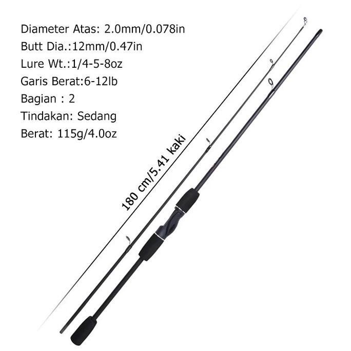 SHIMANO 1set lengkap murah pancing casting full set / pancing 1set lengkap kuat Set Tongkat & Gulung