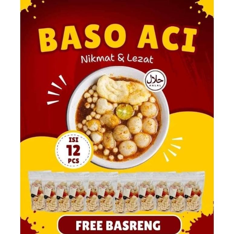 

TERLARIS Baso aci paket isi 12pcs / Baso aci paket isi 12pcs Enak /Baso aci simanalagi Siap kirim