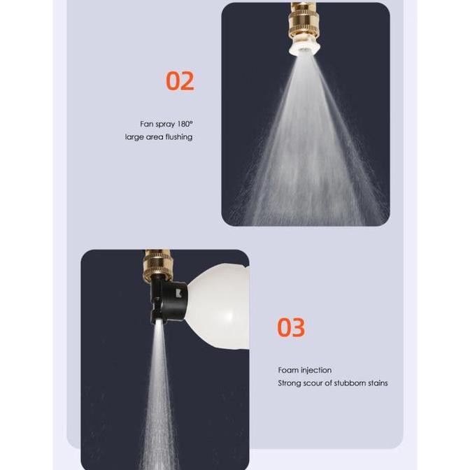 Alat Cuci Mobil Motor Semprotan Water Jet High Pressure Car Spray Gun [terbaik]