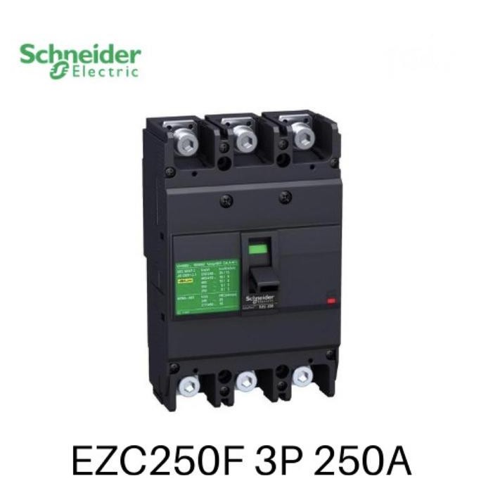 Promo MCCB EASYPACT SCHNEIDER EZC 250F 3PHASE 250AMPERE COD