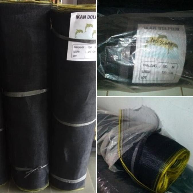 Waring Ikan Roll 100m Jaring Pagar Tanaman Hewan Ternak Tambak Keramba