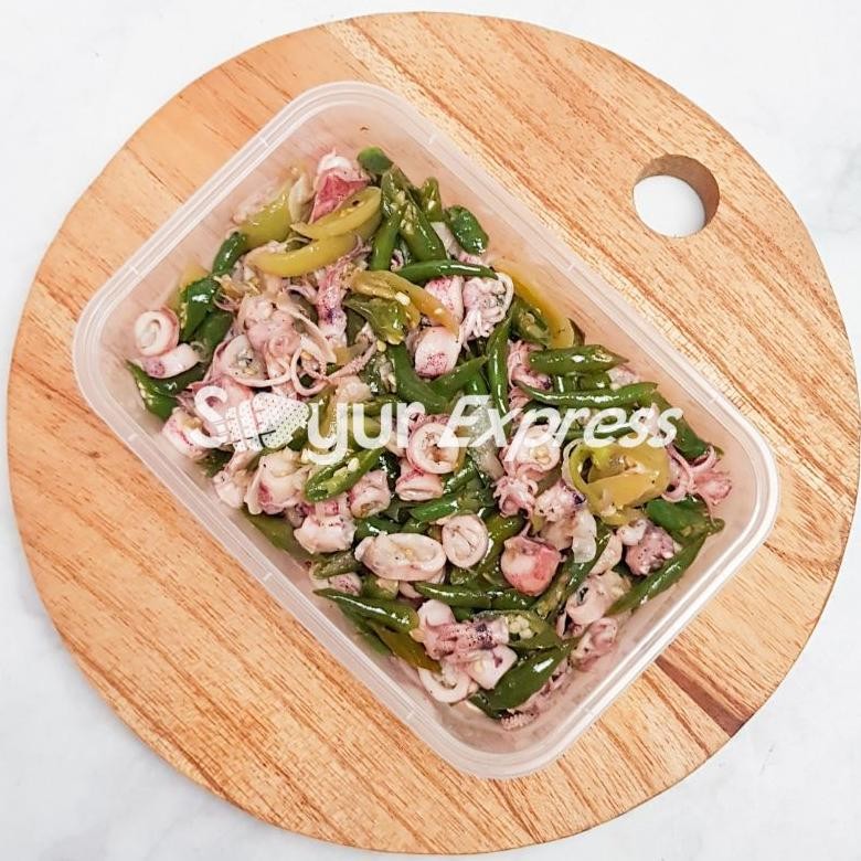 

TERLARIS Kirim Instan Cumi Cabe Pedas 250gr Frozen Sehat Siap kirim